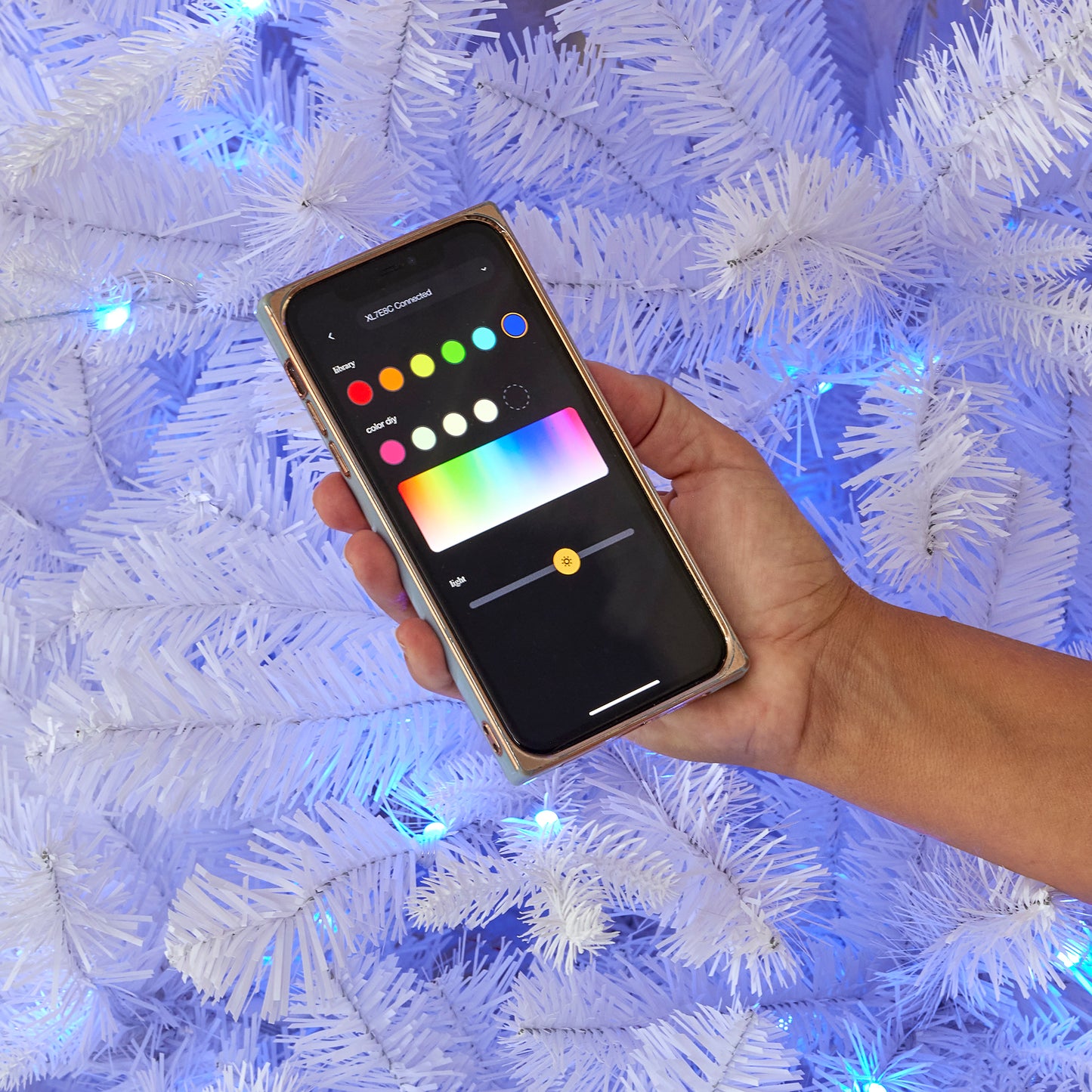 Arctic Starburst Pine White Christmas Tree