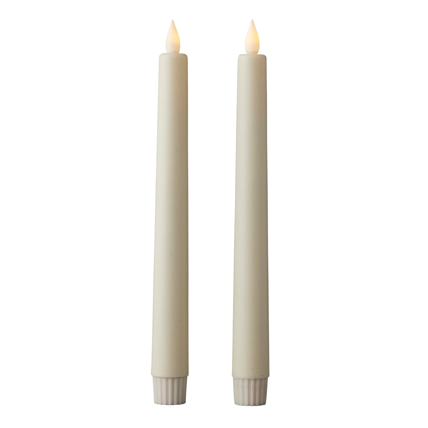 Sutton Fluted Motion Flameless Taper Candle