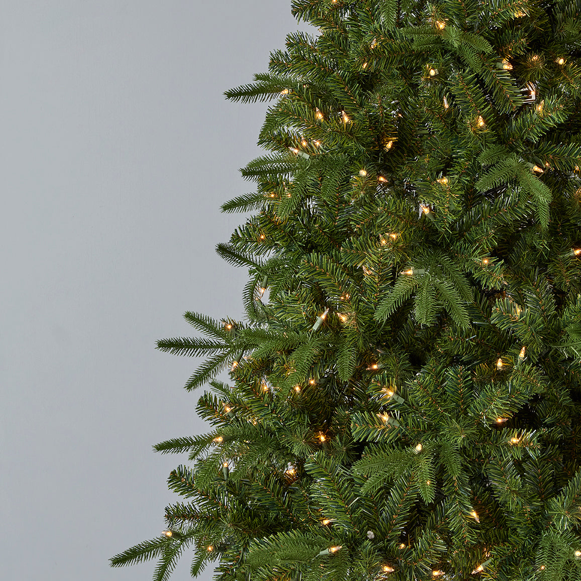 Valley Pine Tree with Warm White LED Lights