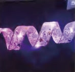 Vivvi App-Based Customizable, Pre-lit Gold 2" Wired Ribbon with Color-Changing LED Lights, 32 ft. long