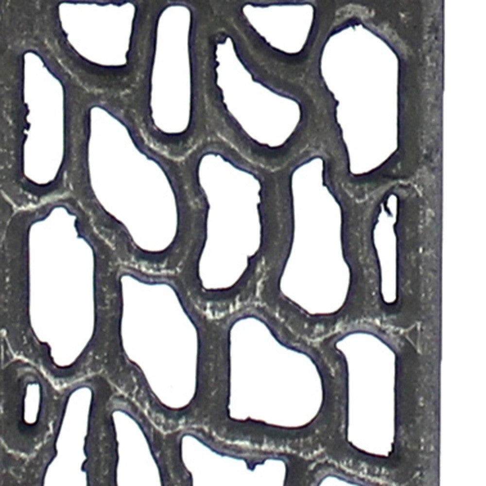 Silver Metal Mini Grotto Table Lamp