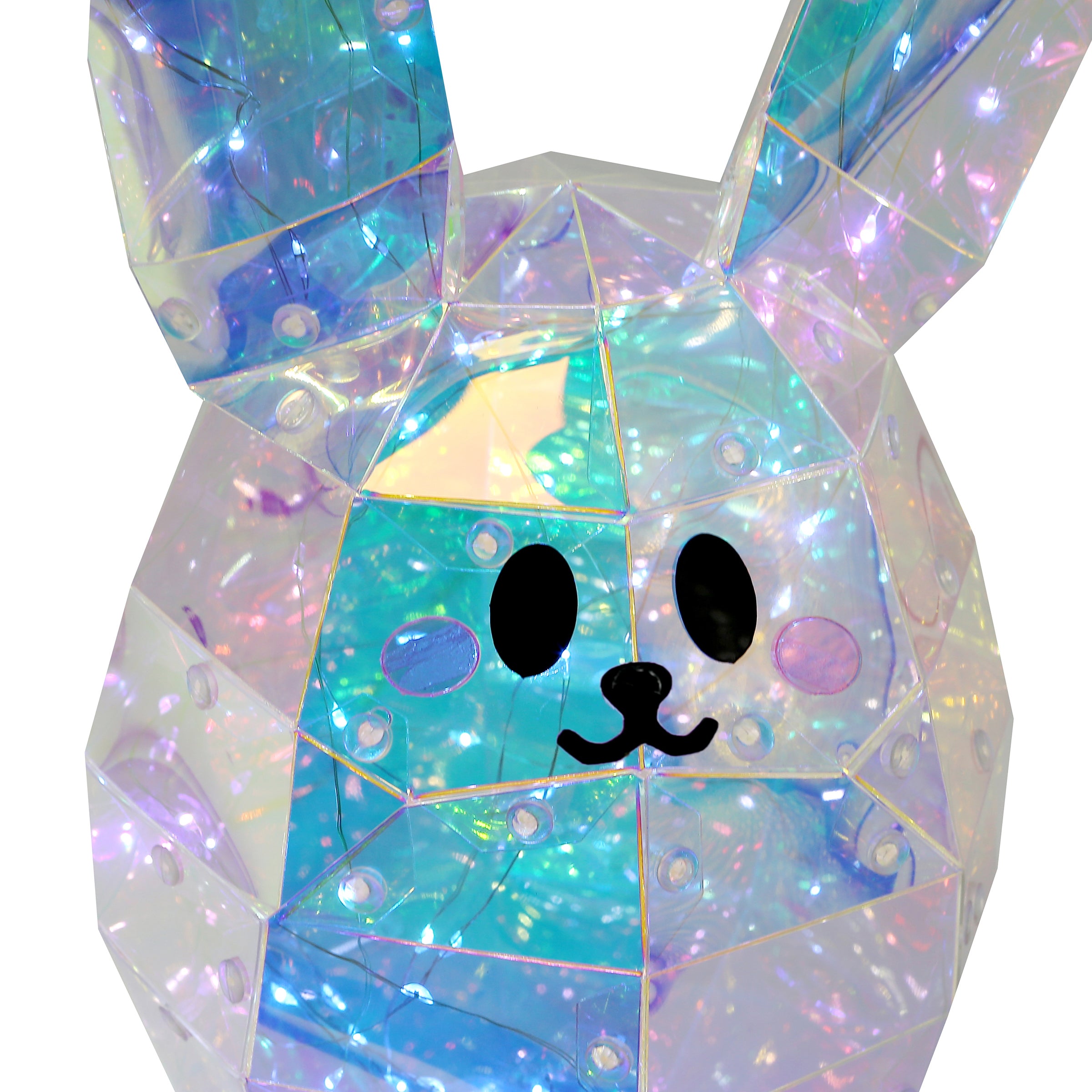 Prismatic Iridescent Bunny - Sunny 11in