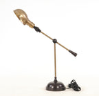 Brass Finish Lamp 5.5" x 2" x 20"