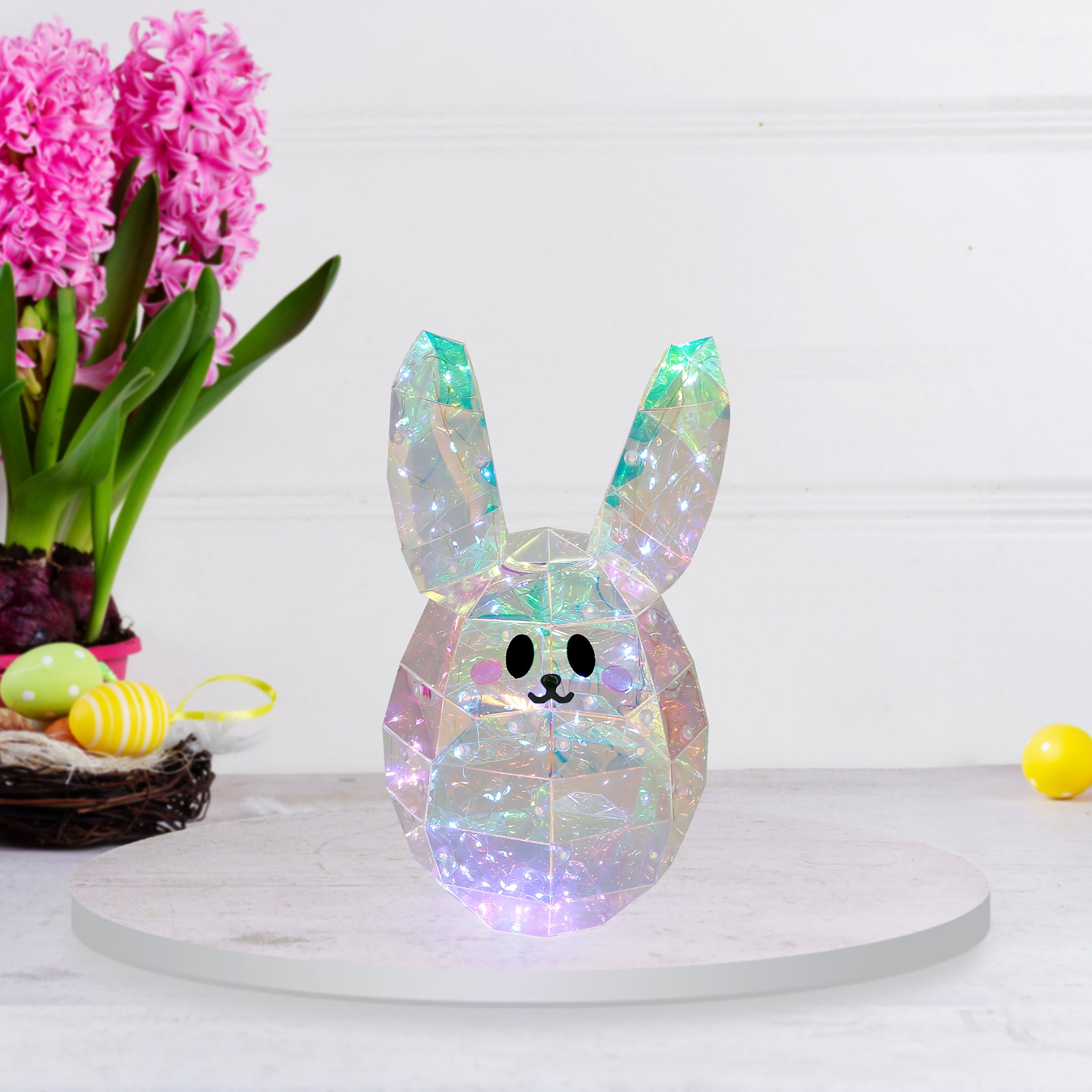 Prismatic Iridescent Bunny - Sunny 11in
