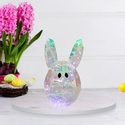 Prismatic Iridescent Bunny - Sunny 11in