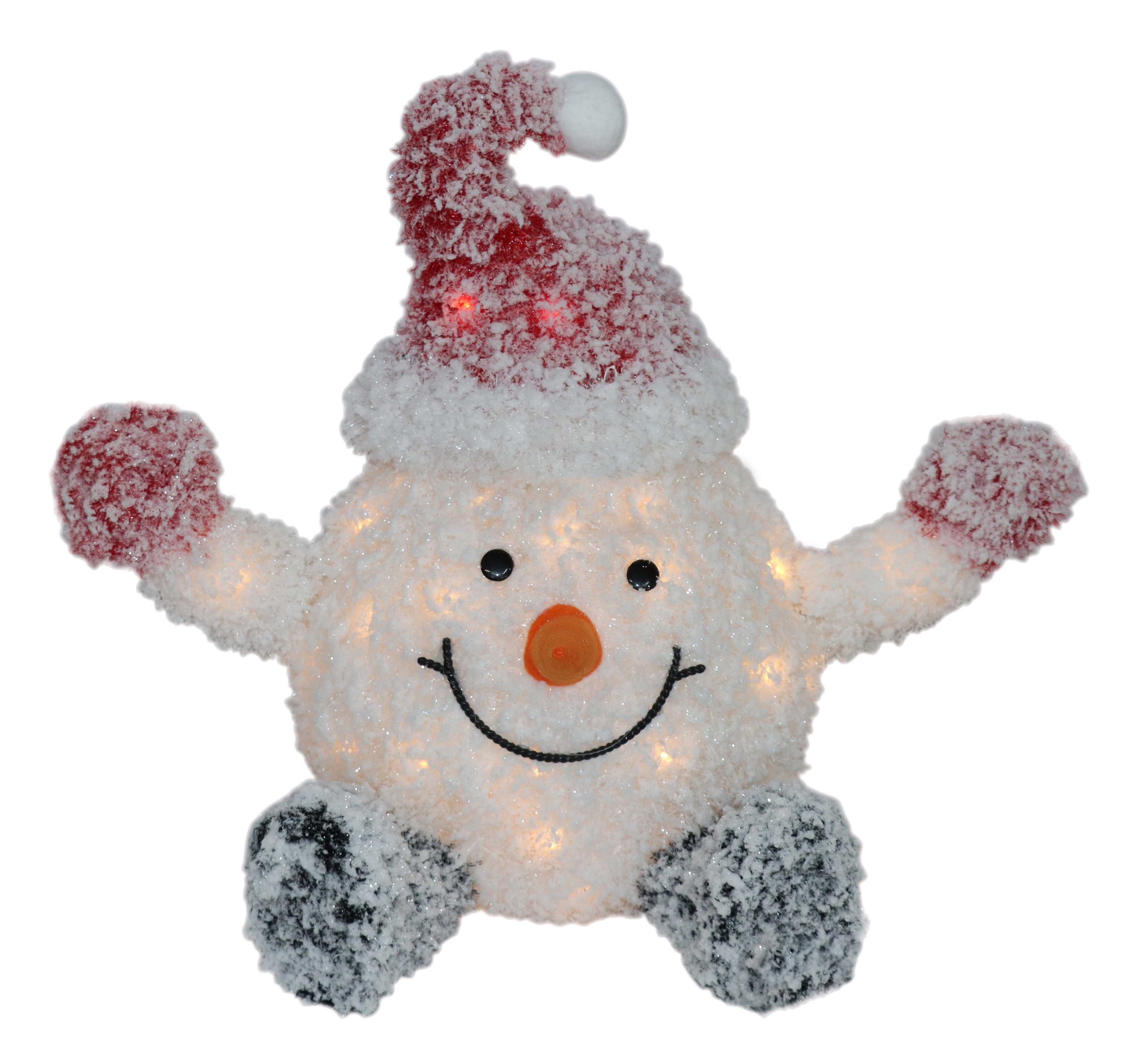 Snowbaby with Santa Hat Pre-Lit
