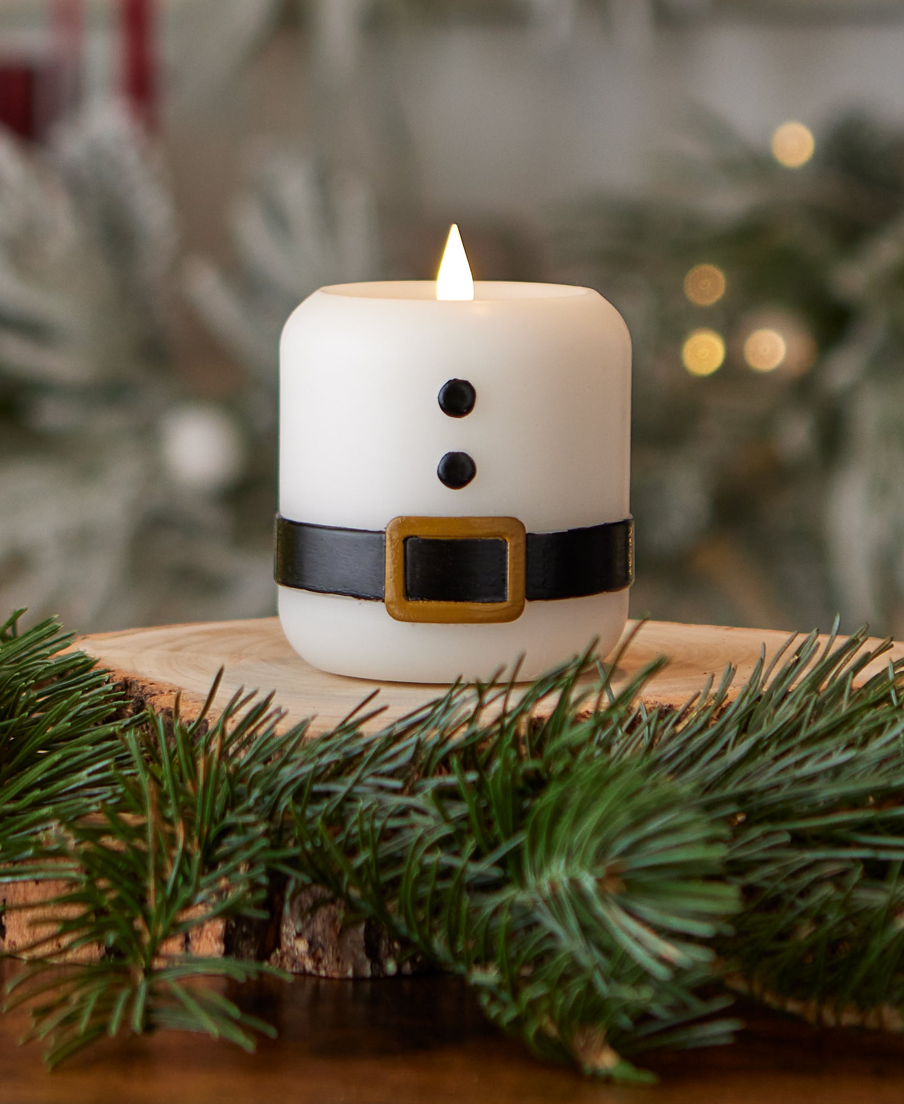 Snowman LED Soft Flame 4X5