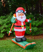 Santa on Skis 60in