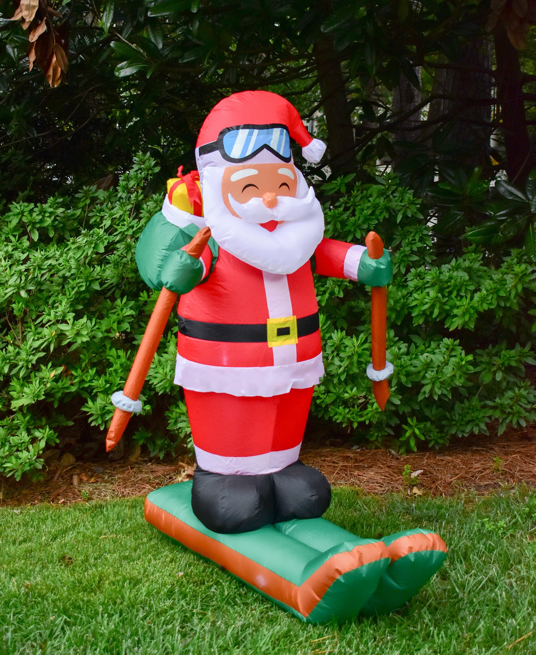 Santa on Skis 60in
