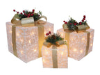 Glittered Gift Boxes - Set of 3