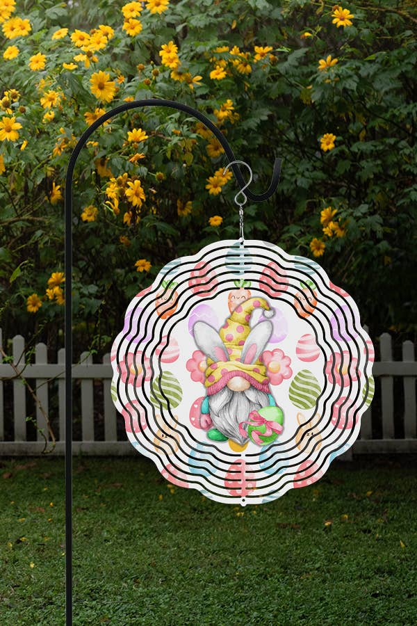 Easter Gnome Wind Spinner