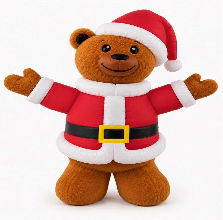 Friendly Christmas Bear Outdoor Inflatable