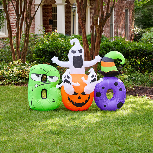 Boo with Ghosts Inflatable