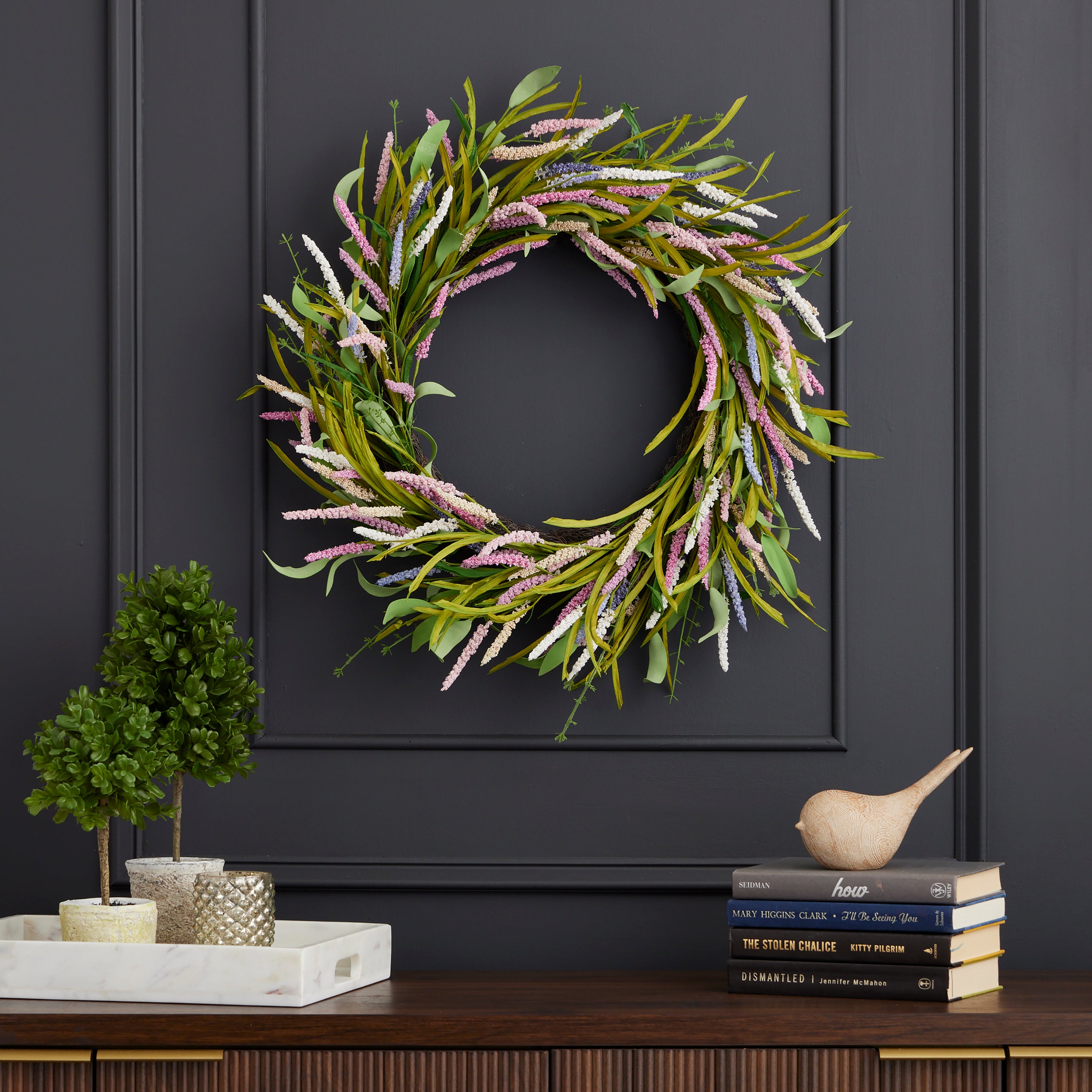 Amaranthus Meadow 26in Wreath