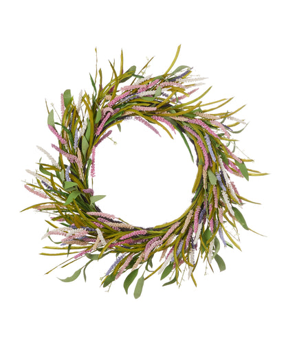 Amaranthus Meadow 26in Wreath w/ Artificial Millet