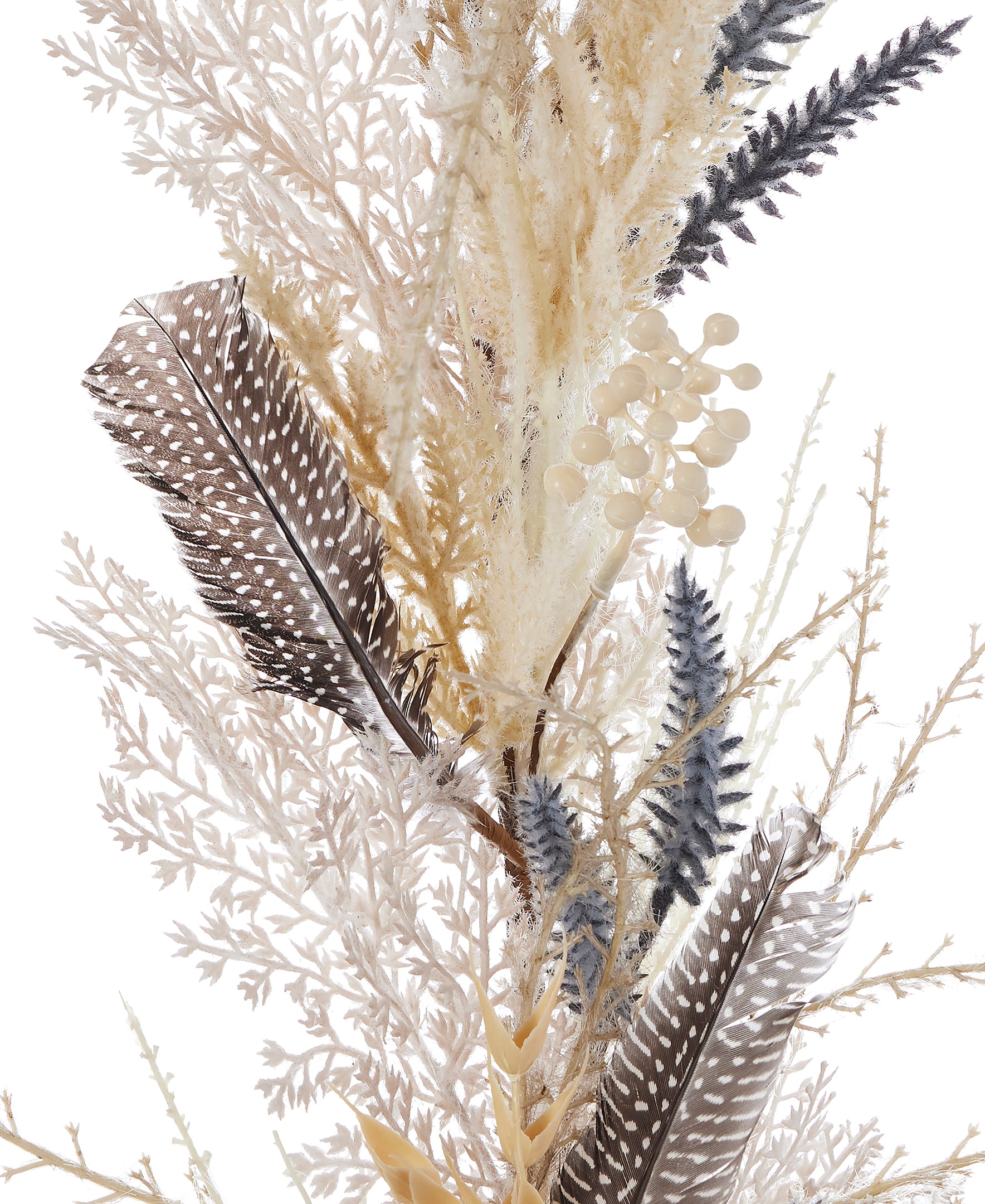 Fall Fields Bouquet with Feather and Pampas 18in Arrangement