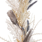 Fall Fields Bouquet with Feather and Pampas 6ft Garland