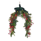 Magnolia Leaf, Eucalyptus, and Berry 30in Swag (Battery-Operated)