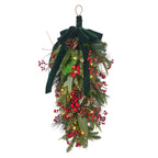Magnolia Leaf, Eucalyptus, and Berry 30in Swag (Battery-Operated)