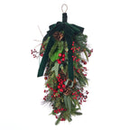 Magnolia Leaf, Eucalyptus, and Berry 30in Swag (Battery-Operated)
