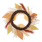 Pampas and Palm 24" Wreath