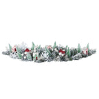 Snowy Cottage Pre-lit 60in Mantel Swag (Battery-Operated)