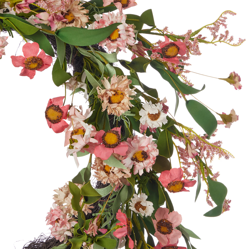 Summer Posey 24in Wreath