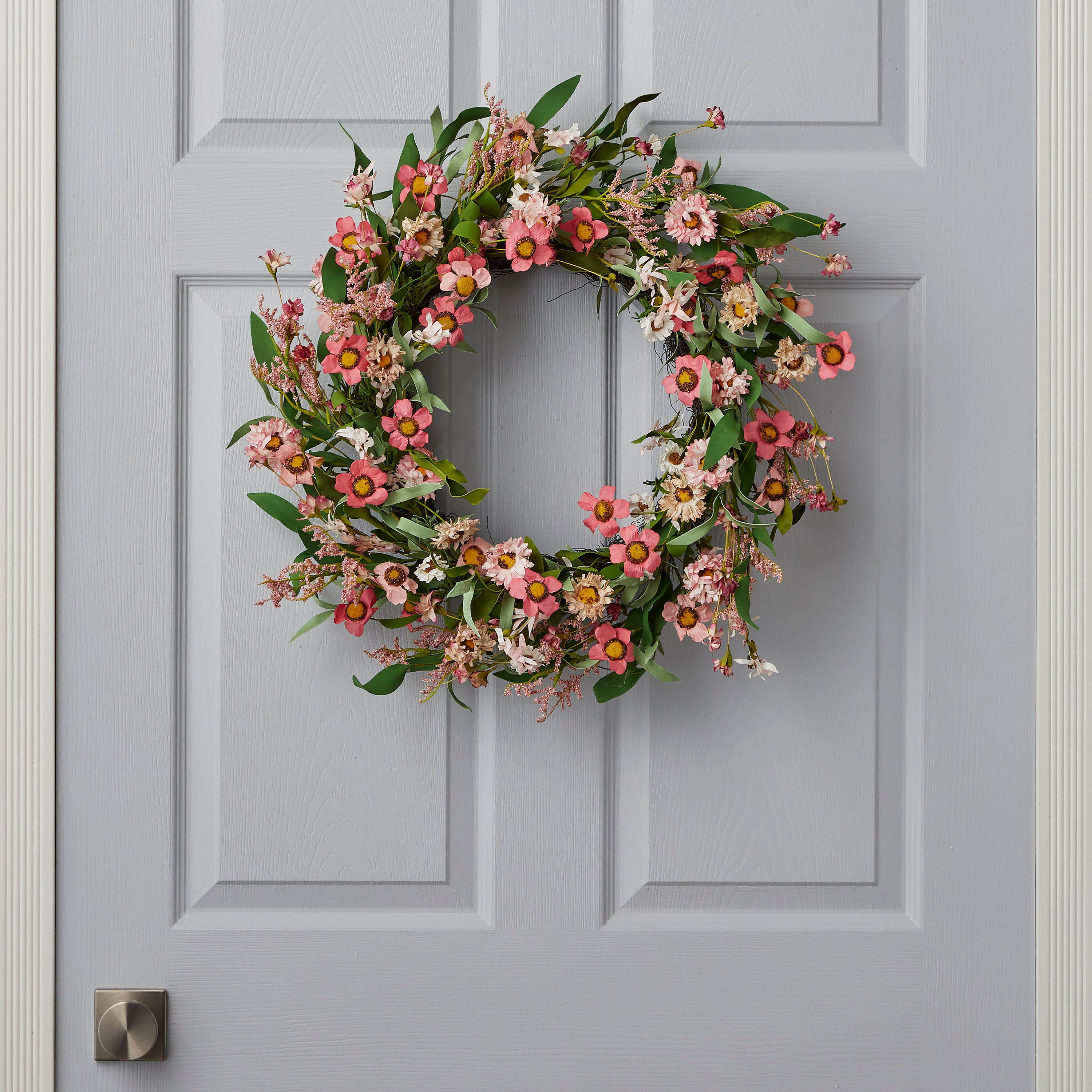 Summer Posey 24in Wreath