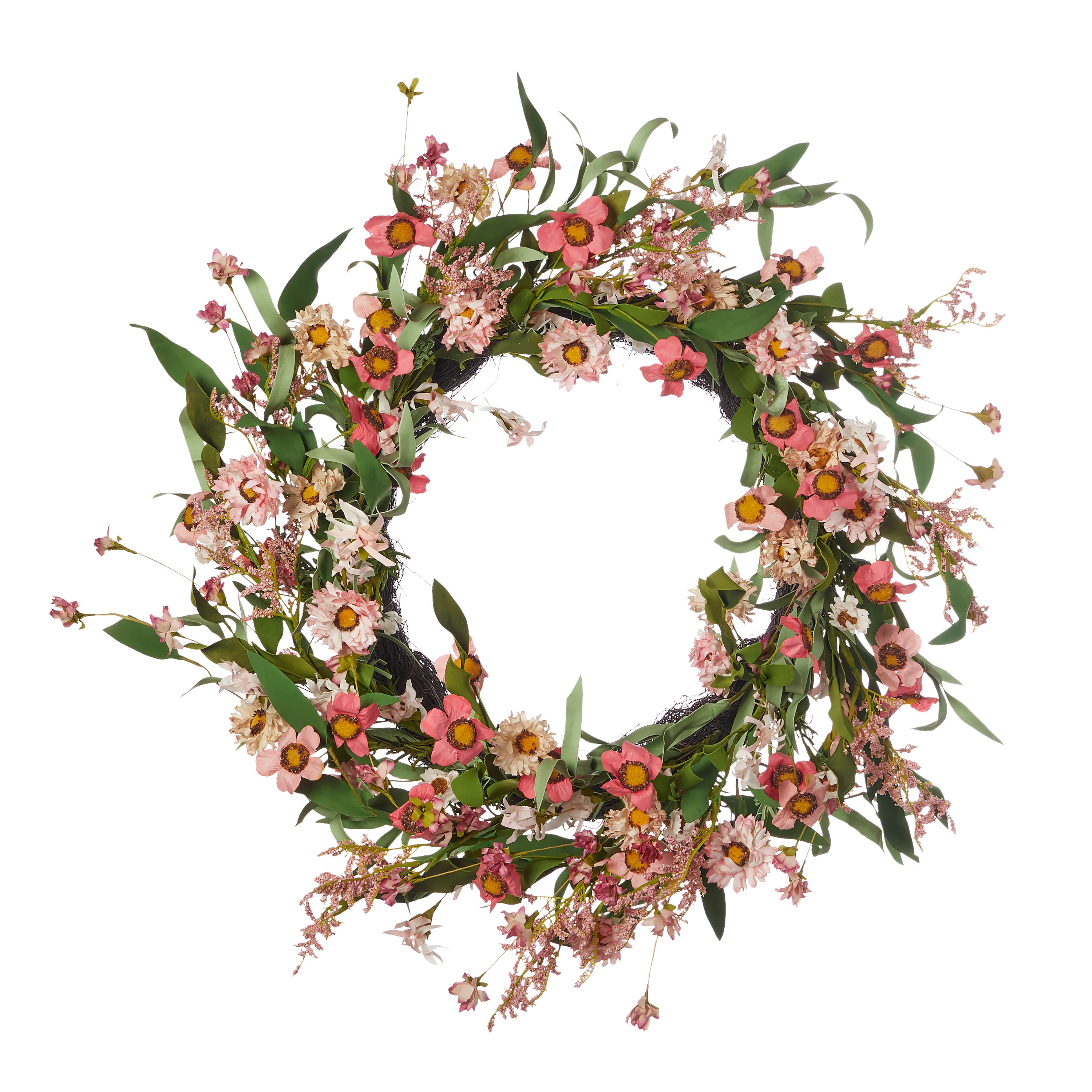 Summer Posey 24in Wreath