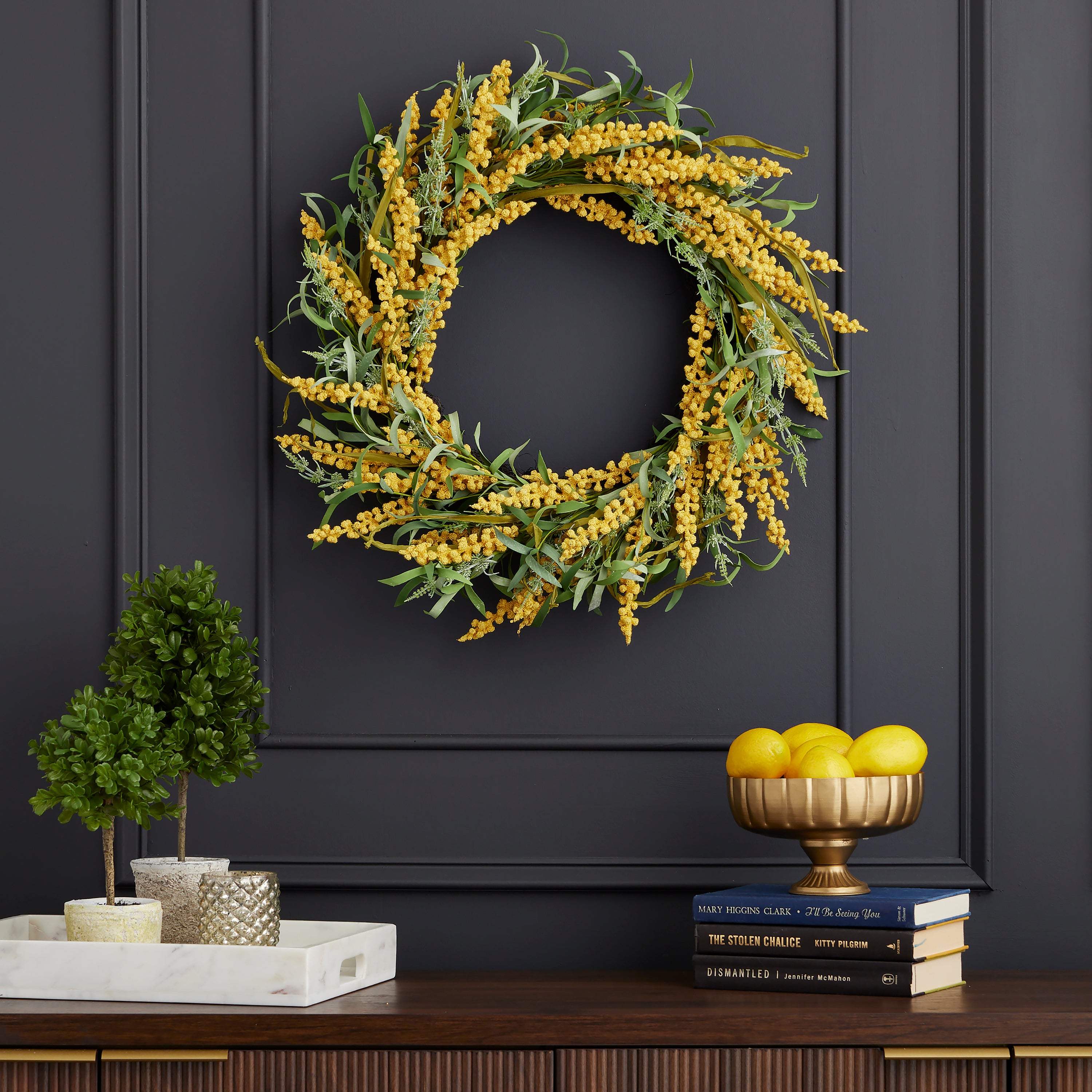 Tillie Pokeberry 24in Wreath
