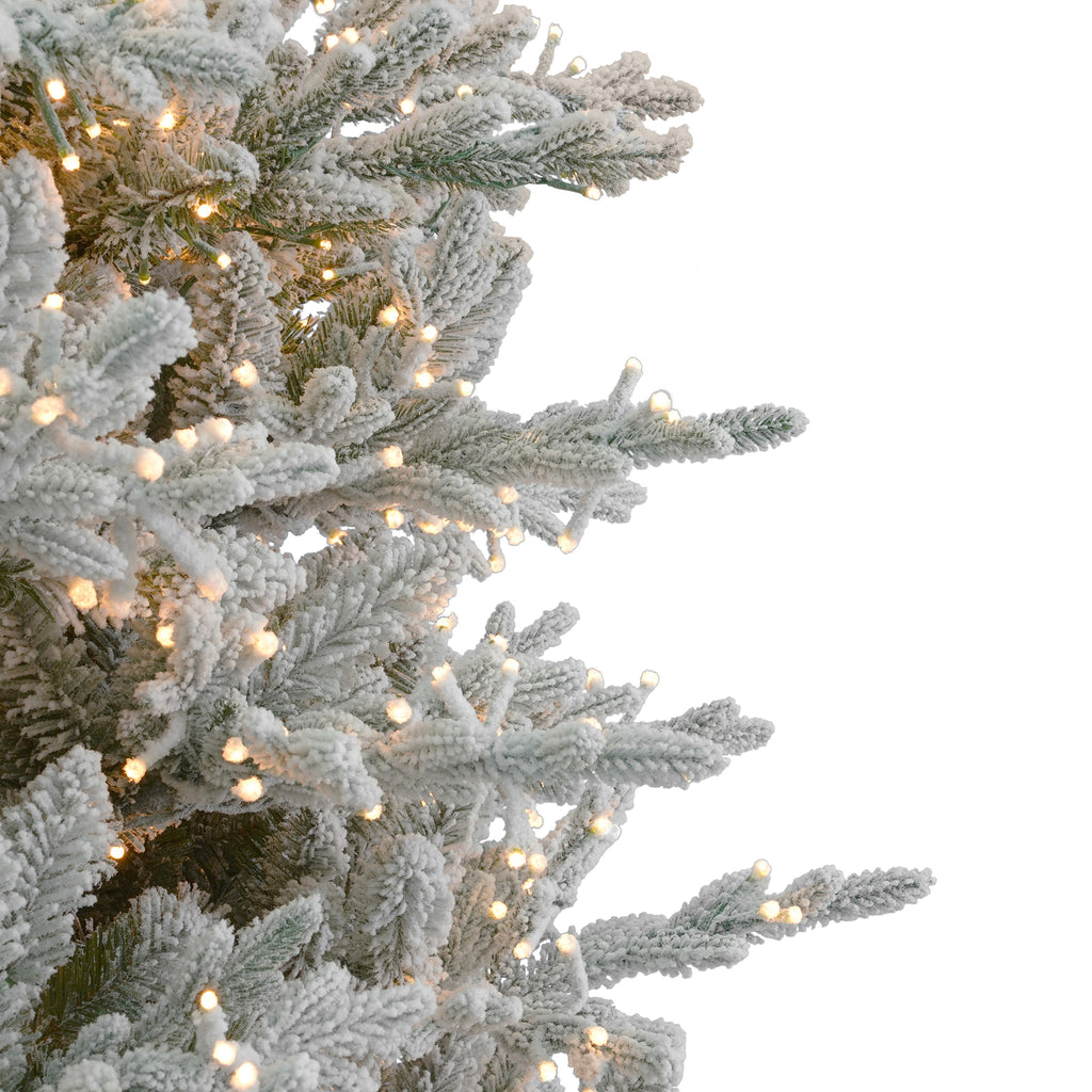 Dandan Flocked Pine Tree