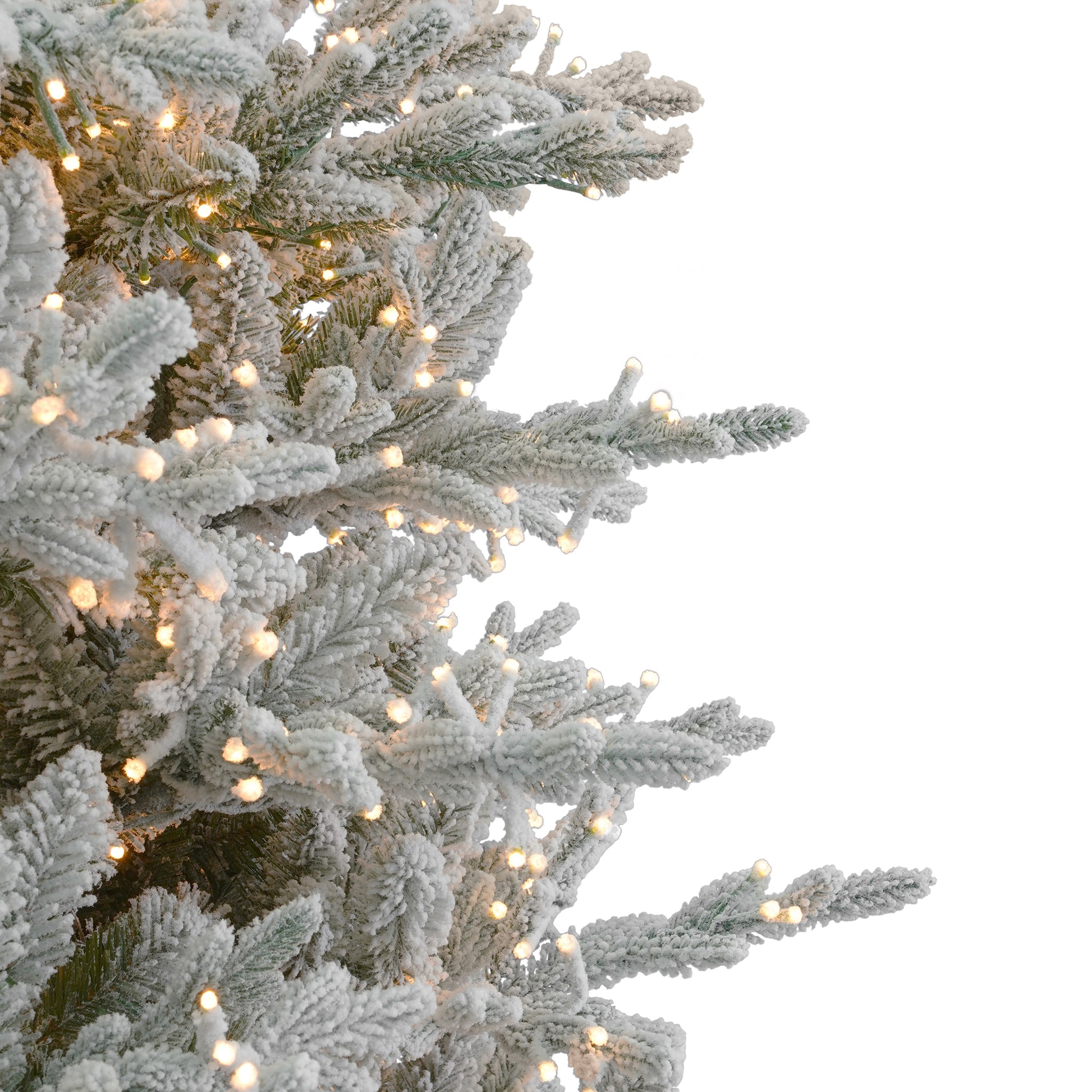 Dandan Flocked Pine Tree