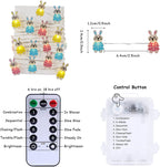 Skirt Bunny Easter Toys Decor Lights String