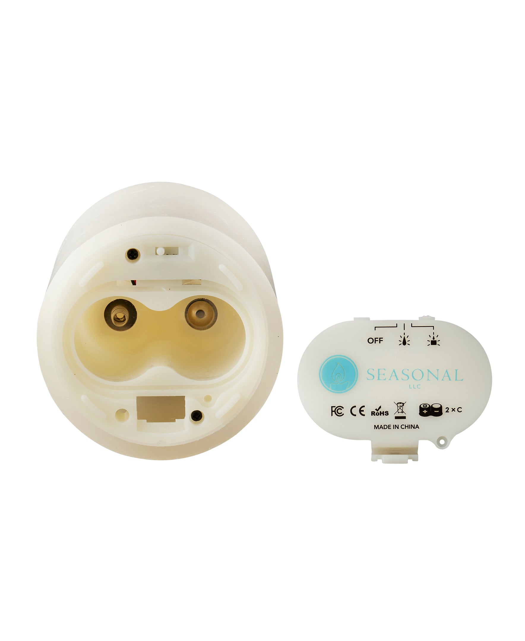 Classic Motion Flameless Candle 2pc Set