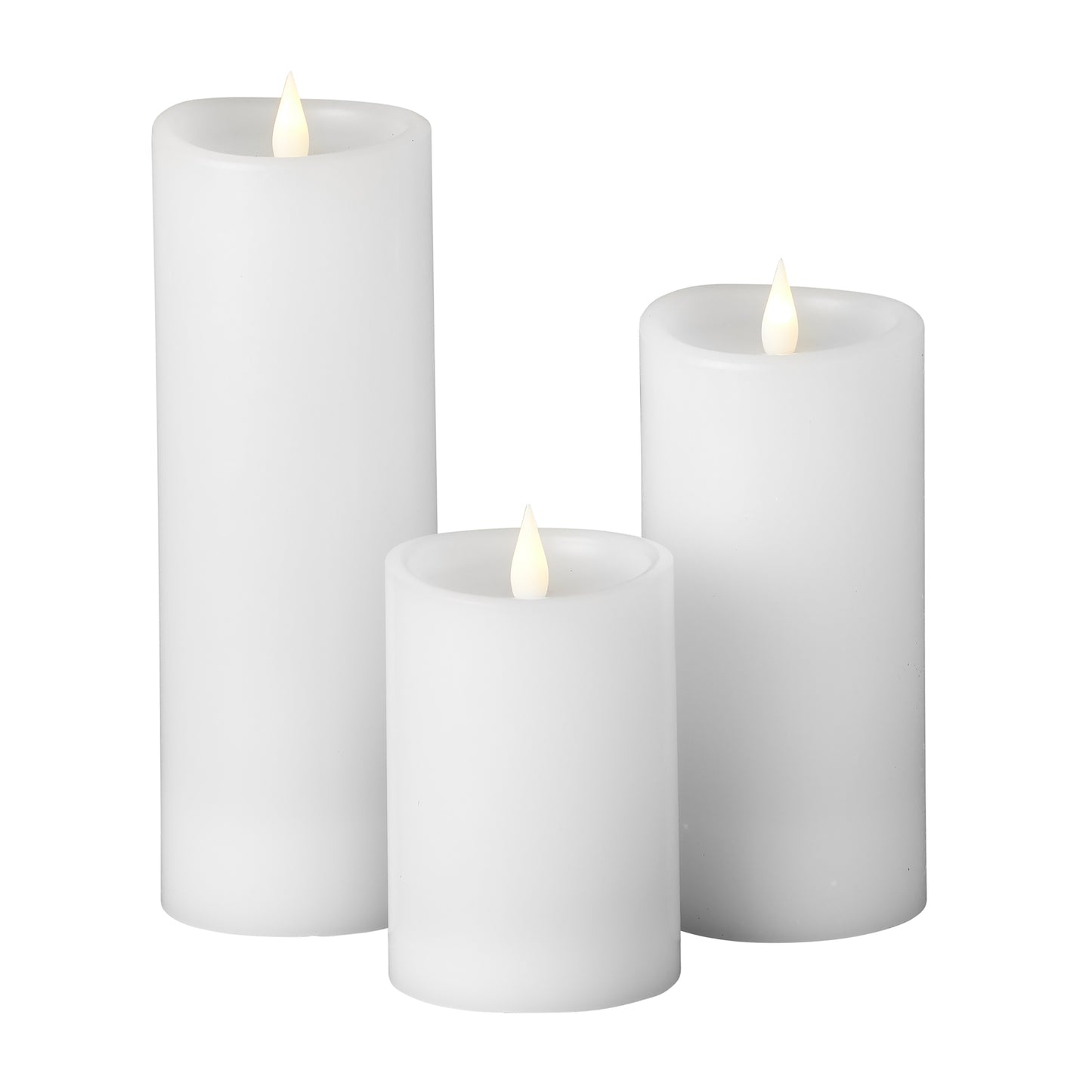 Classic Motion Flameless Candle 3pc Set