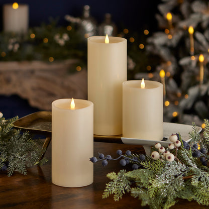 Classic Motion Flameless Candle 3pc Set