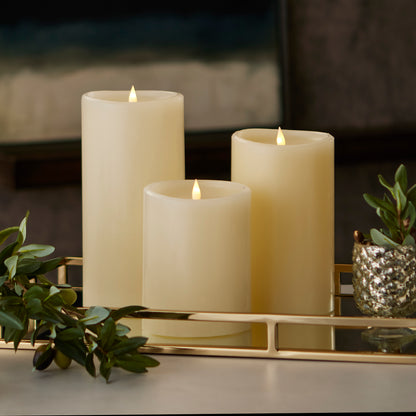 Classic Motion Flameless Candle 3pc Set