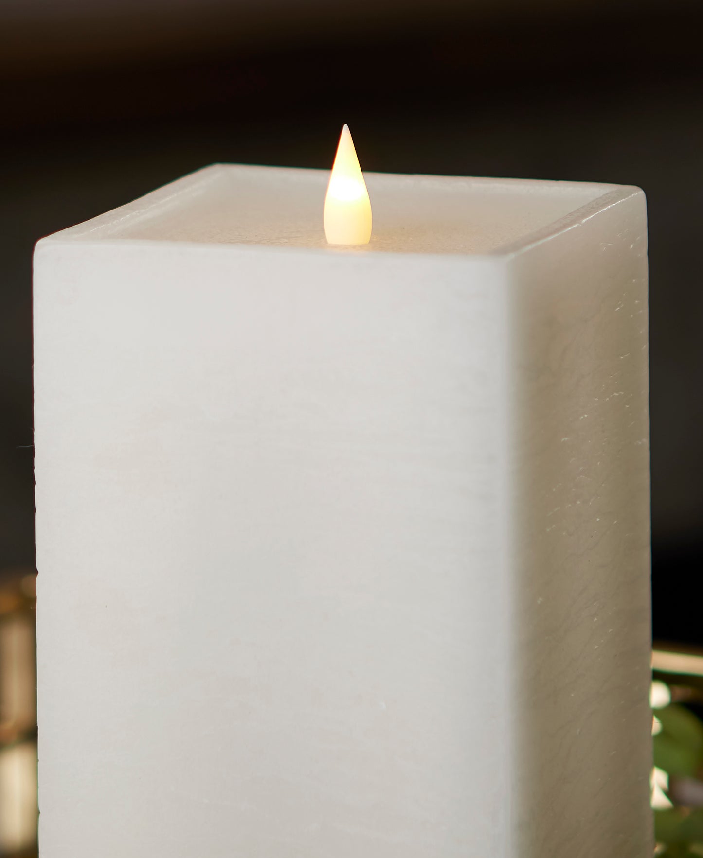 Classic Motion Flameless Square Candle