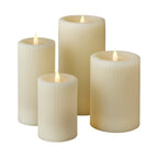 Fine Ribbed Motion Flameless Candle