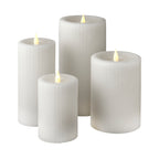 Fine Ribbed Motion Flameless Candle