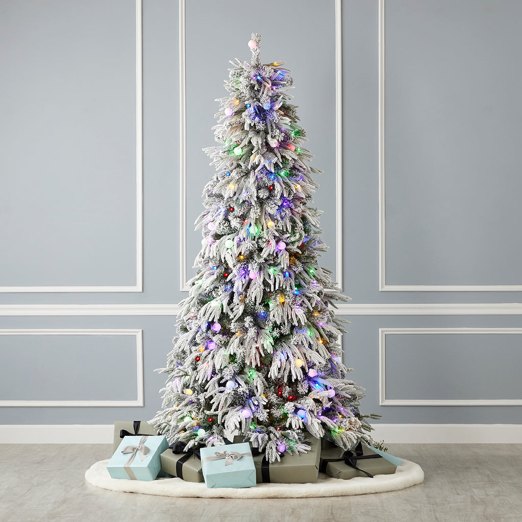 Frosted Acadia Full Pre-Lit Tree