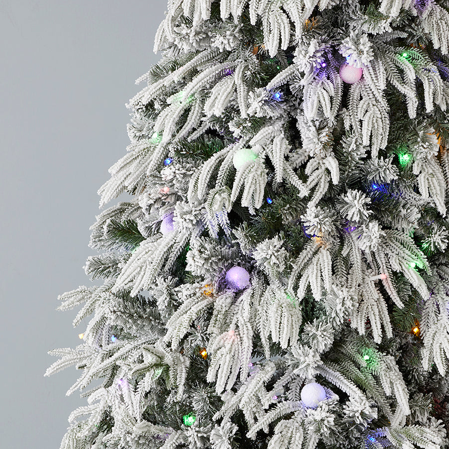Frosted Acadia Full Pre-Lit Tree
