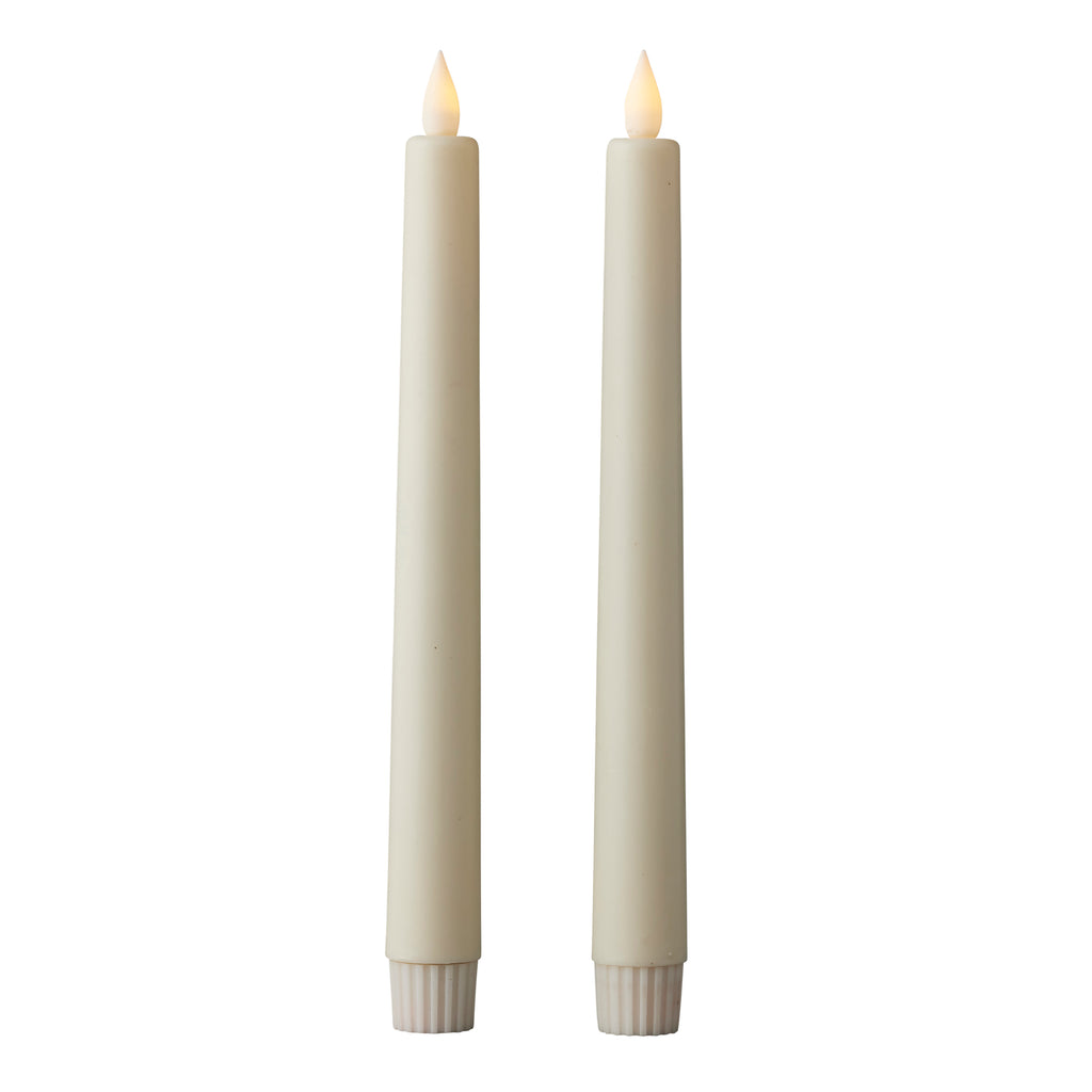 Sutton Fluted Motion Flameless Taper Candle