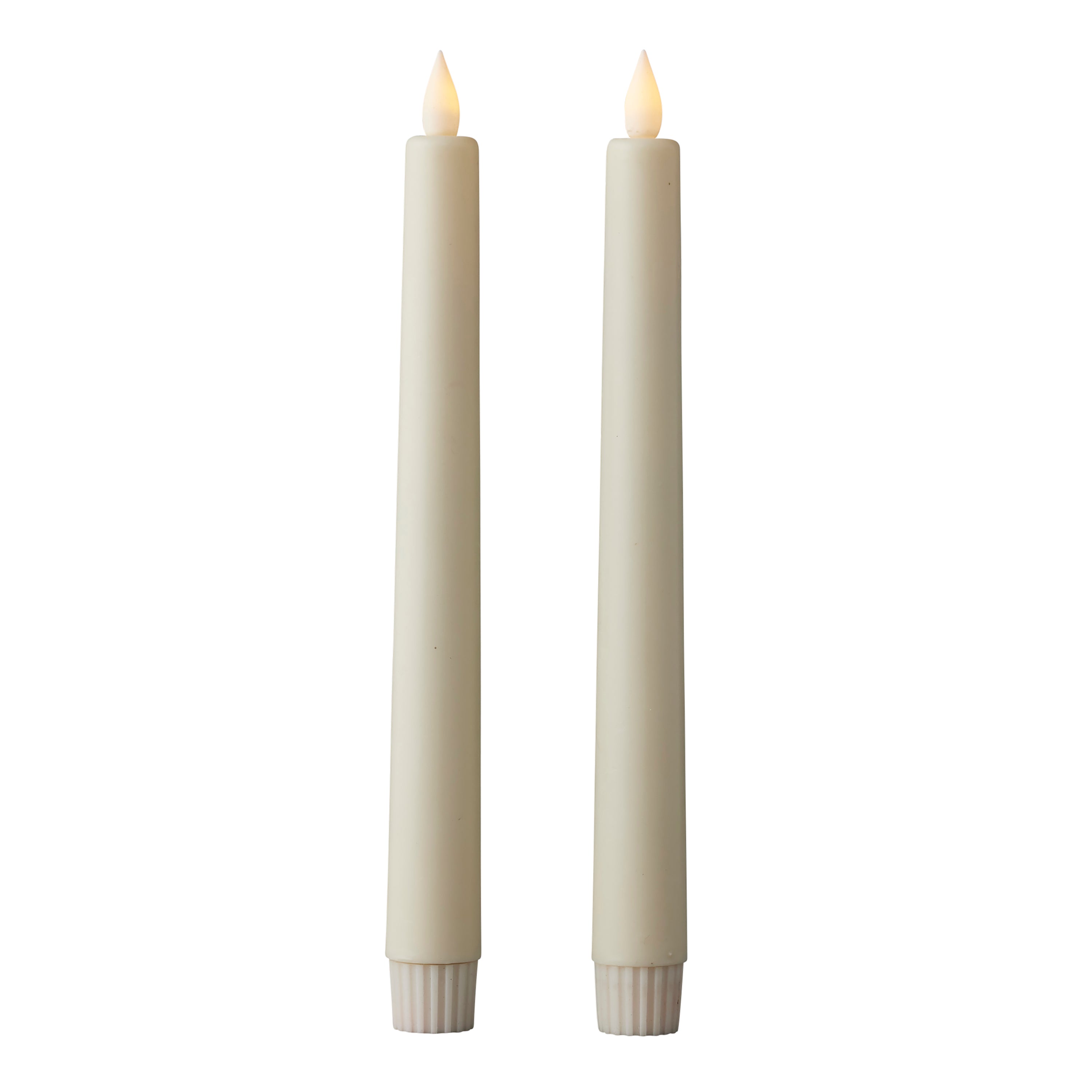Sutton Fluted Motion Flameless Taper Candle