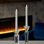 Sutton Fluted Motion Flameless Taper Candle