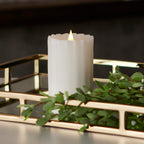 Sutton Fluted Motion Flameless Candle