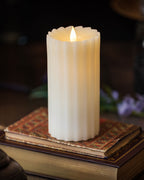 Sutton Fluted Motion Flameless Candle