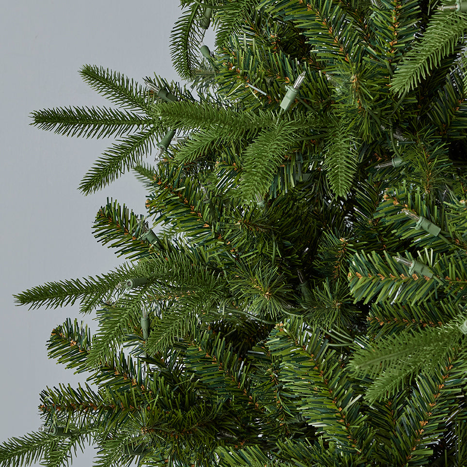 Valley Pine Pre-lit Tree with Warm White LED Lights