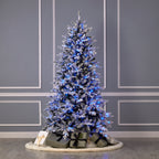 Bluffton Flocked Pine Tree