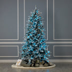 Bluffton Flocked Pine Tree
